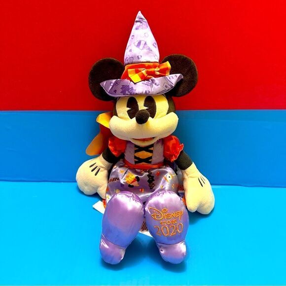 Disney Store Halloween Minnie Mouse Witch plush doll - Picture 1 of 11